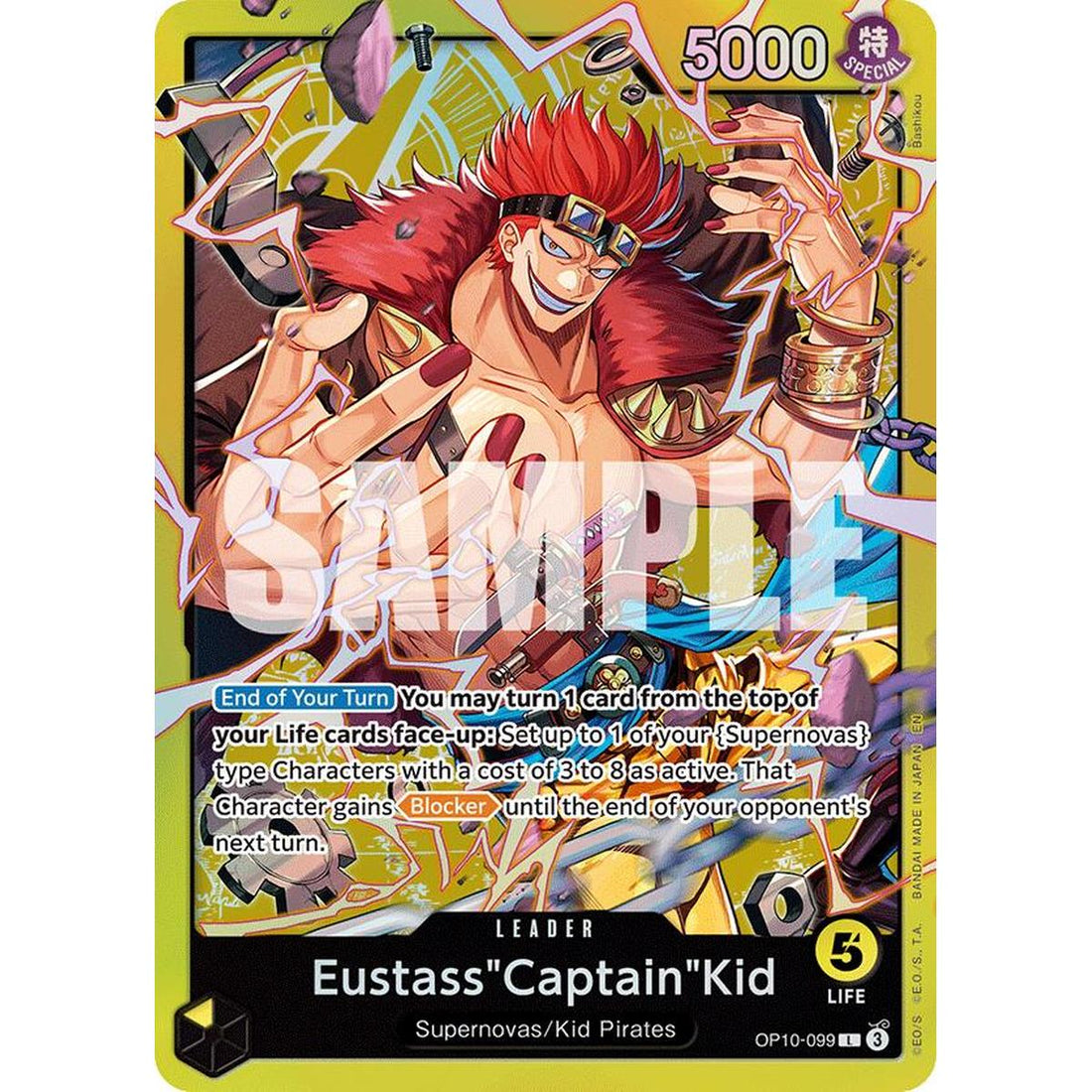 Eustass"Captain"Kid (OP10-099)