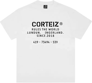 CORTEIZ RTW OG STENCIL T-SHIRT - WHITE