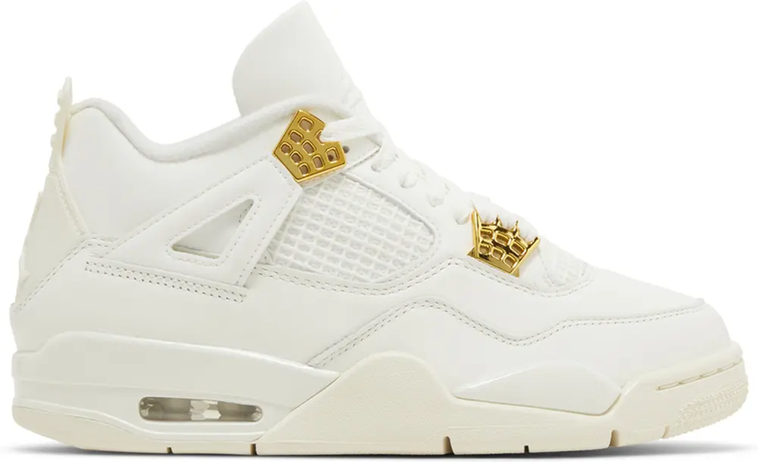 Jordan 4 Metalic Gold (W)