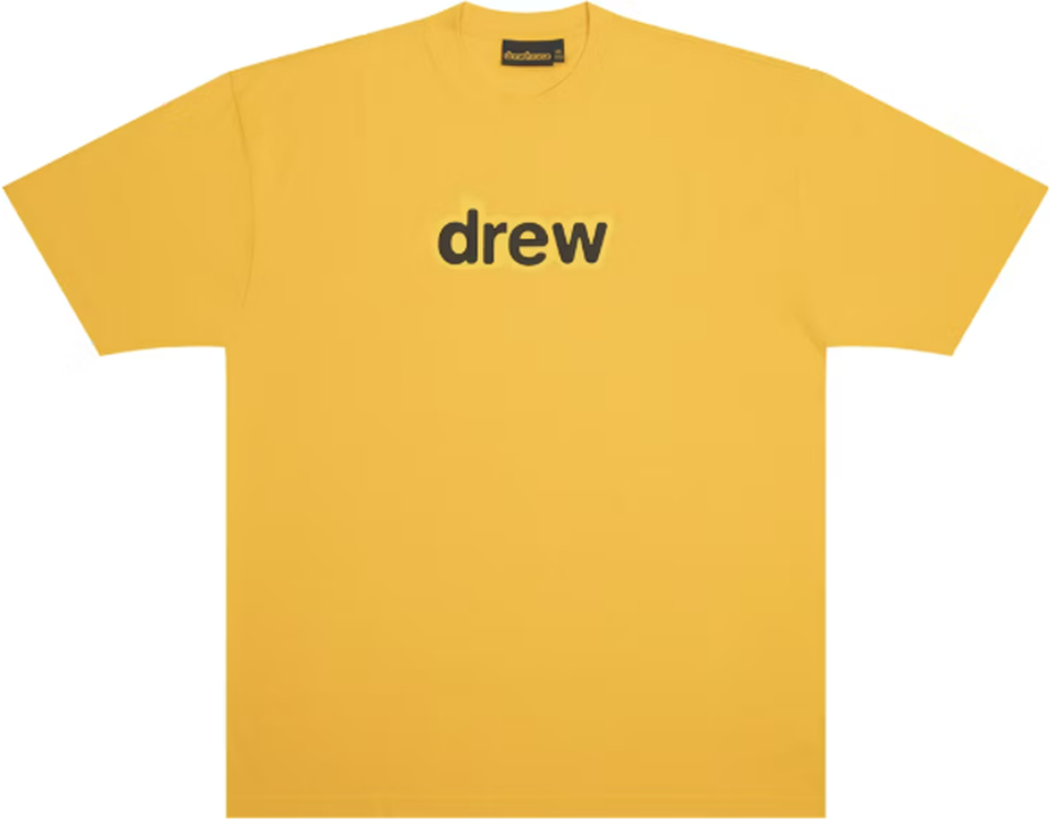 drew house secret t-shirt golden yellow