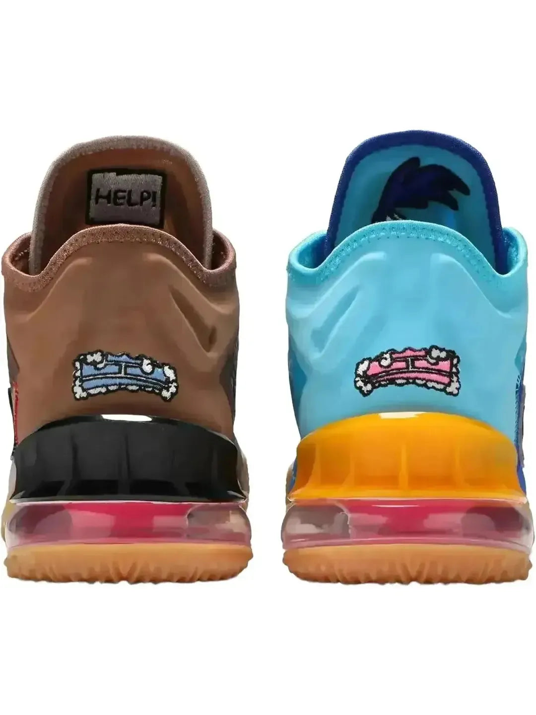 Nike LeBron 18 Low Wile E. vs Roadrunner Space Jam