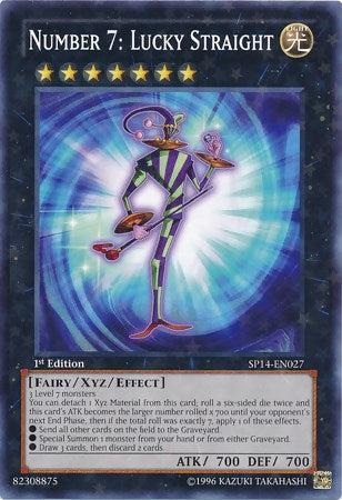 Number 7: Lucky Straight (Starfoil)
