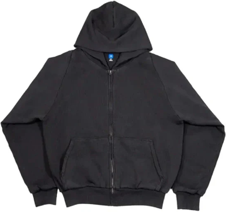 Yeezy Gap Zip Hoodie Black