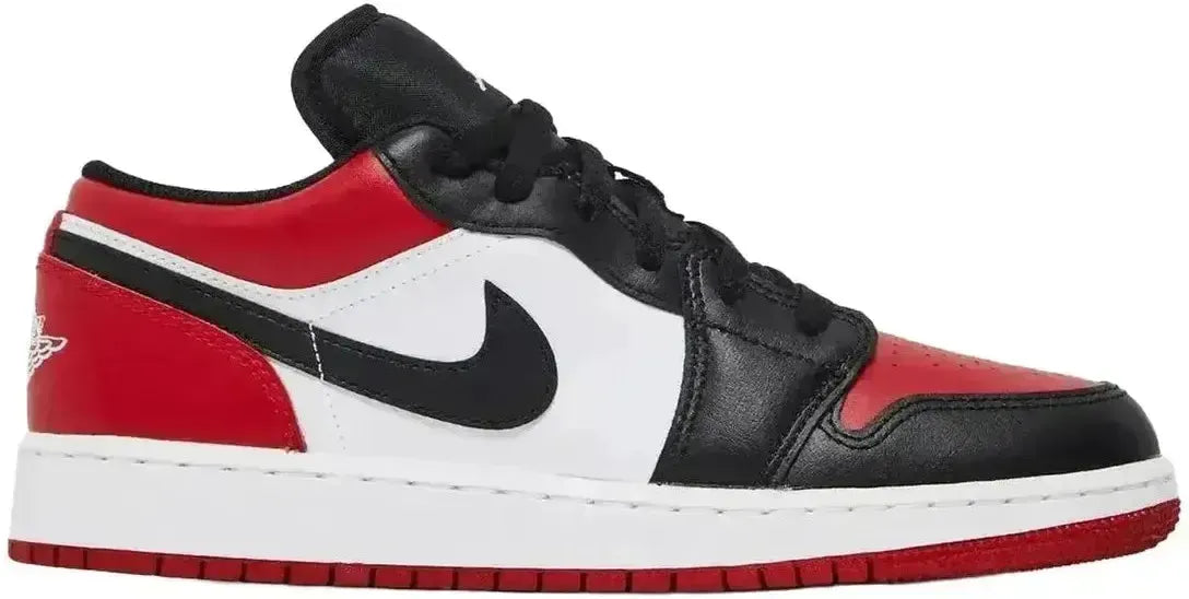 Jordan 1 Low Bred Toe (GS)