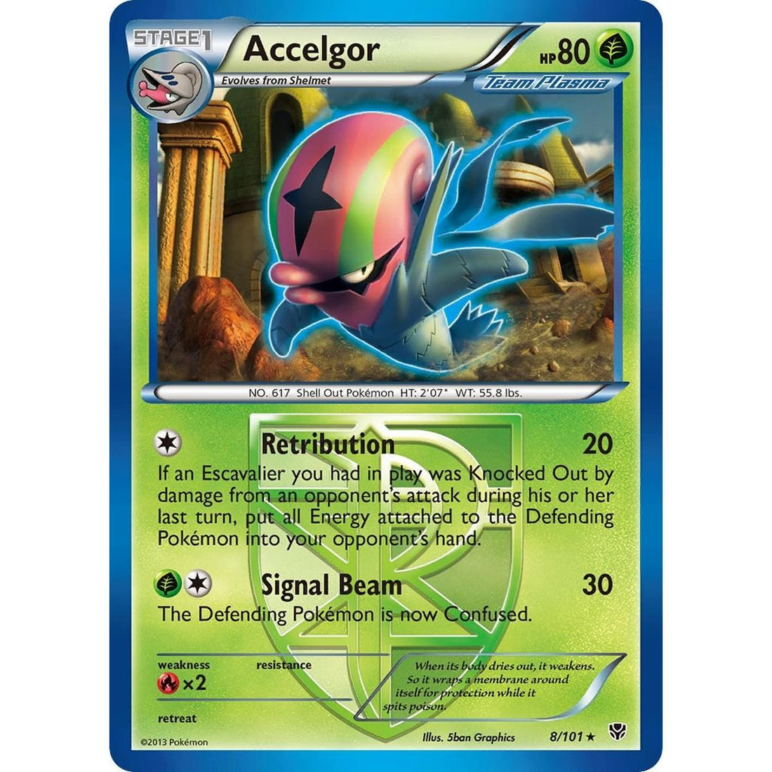 Accelgor (Team Plasma)