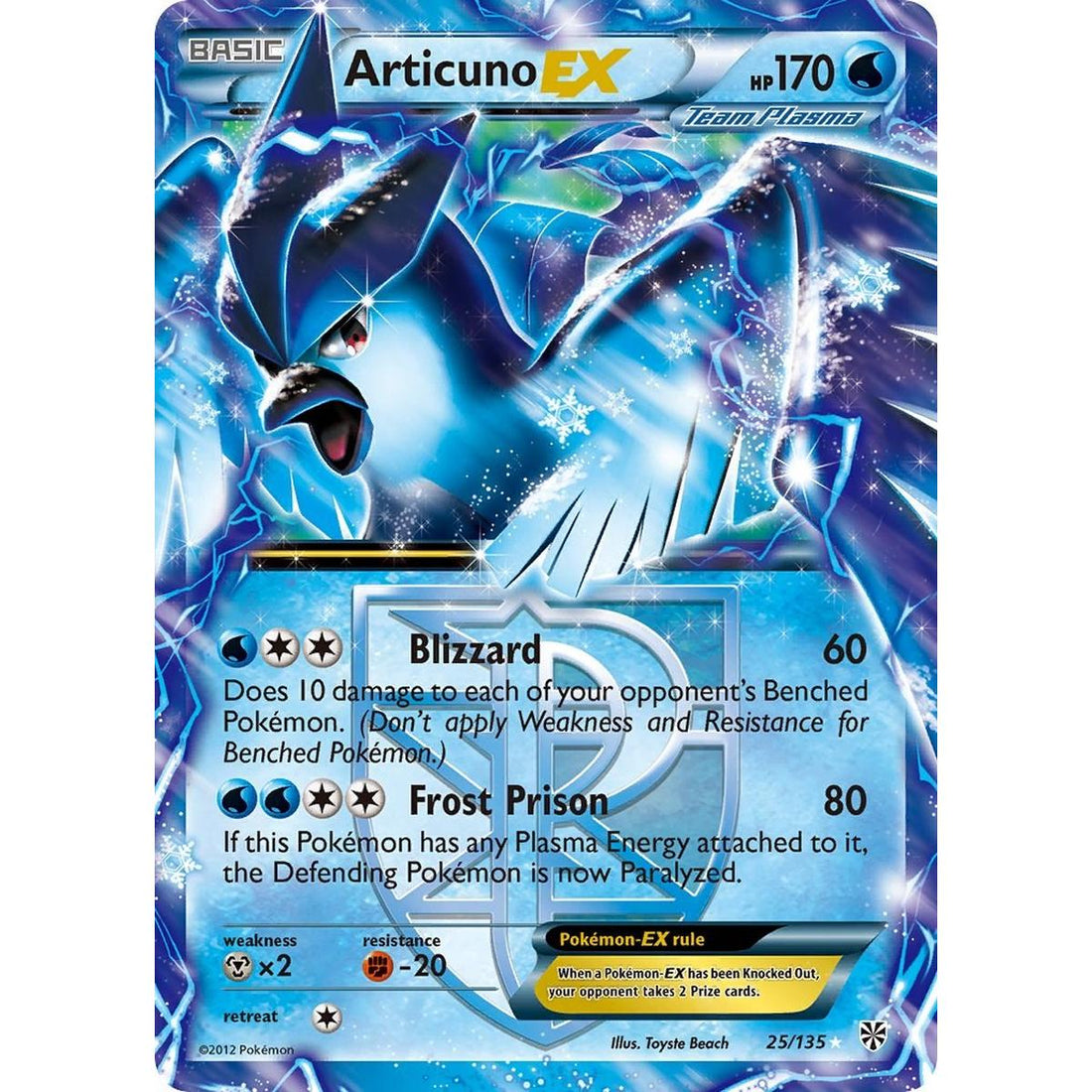 Articuno EX (Team Plasma)