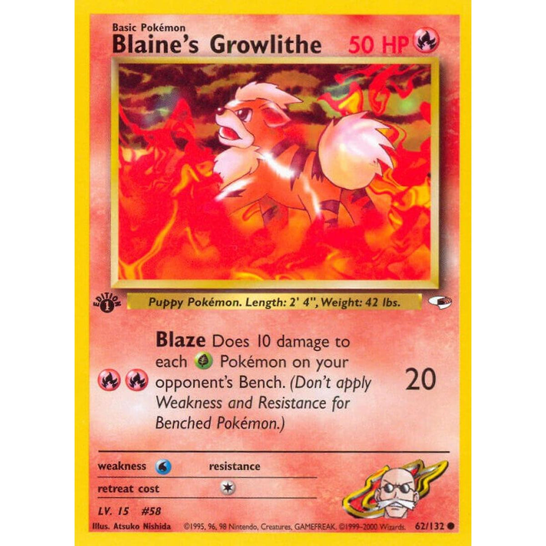 Blaine's Growlithe (62)