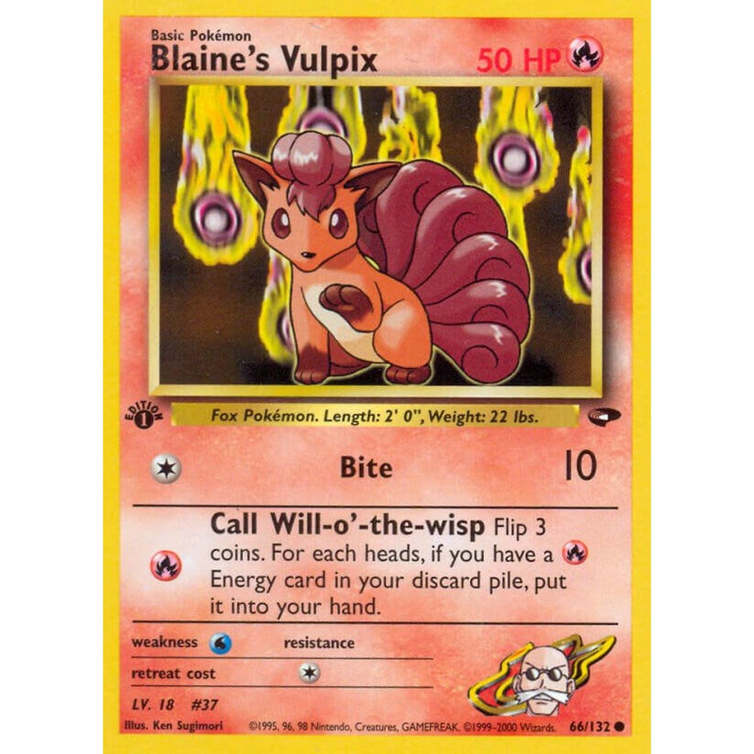Blaine's Vulpix
