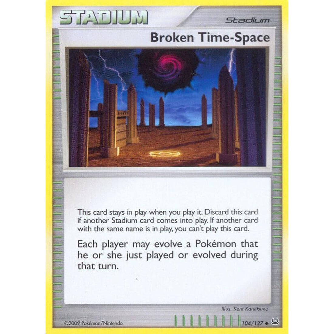 Broken Time-Space