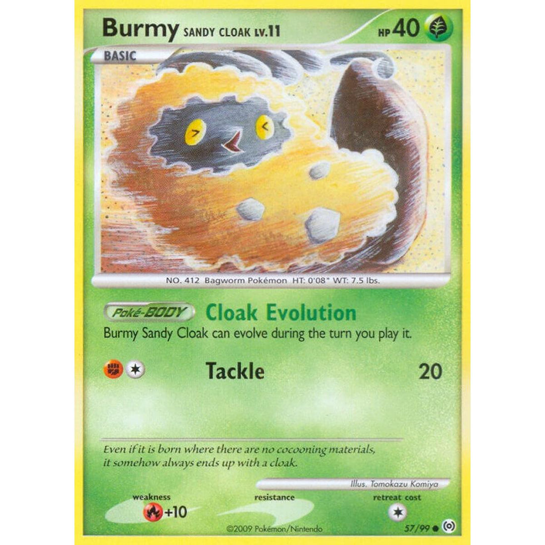 Burmy Sandy Cloak