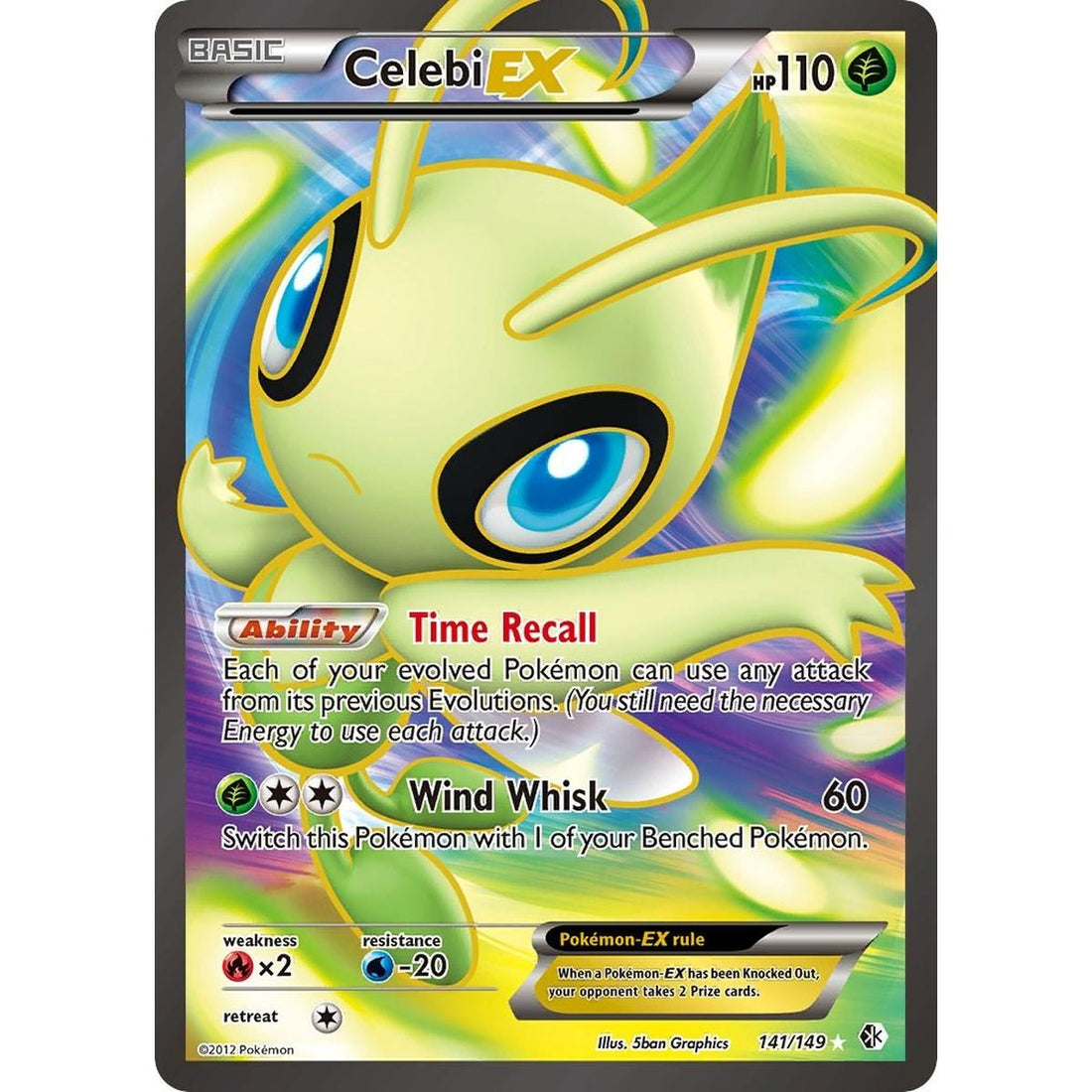 Celebi EX (141 Full Art)