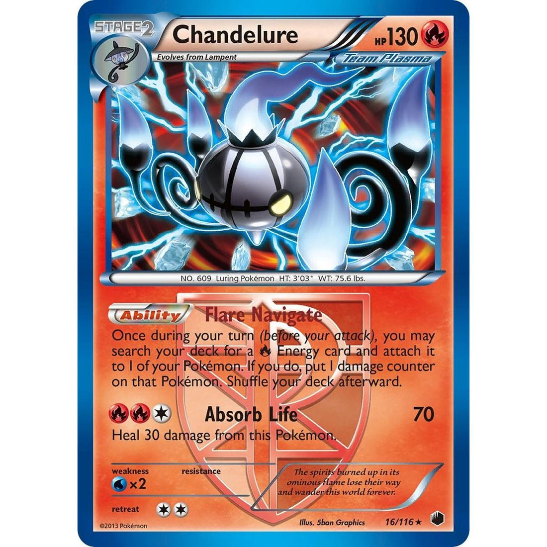 Chandelure (Team Plasma)