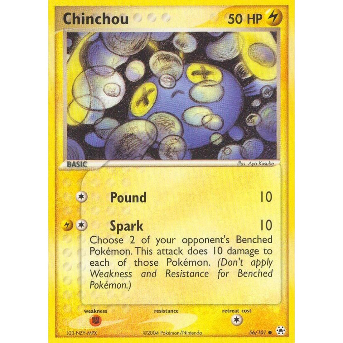 Chinchou - 56/101