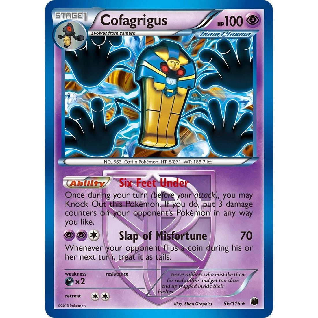 Cofagrigus (Team Plasma) (56)