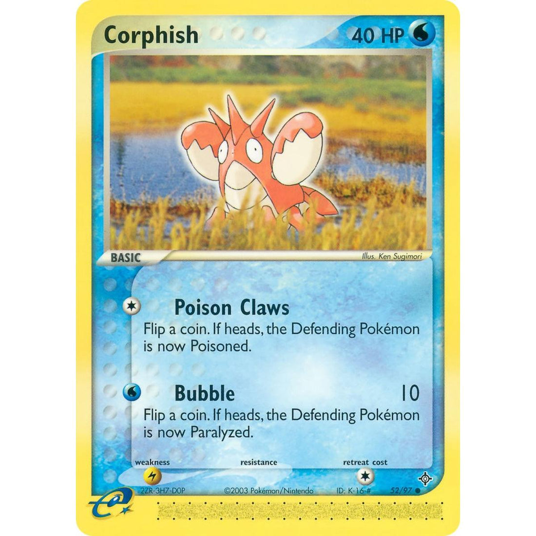 Corphish - 52/97