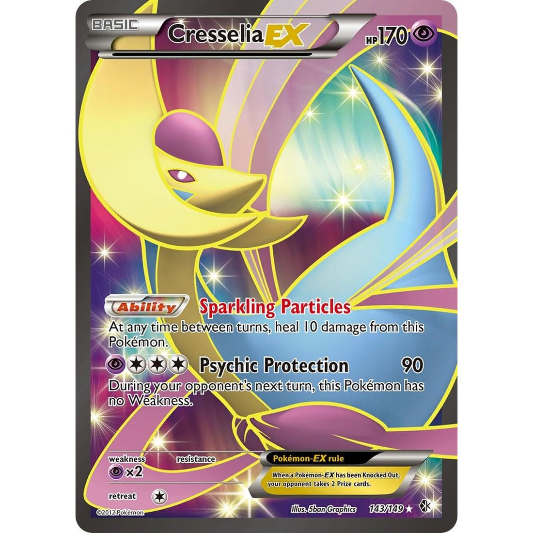 Cresselia EX (143 Full Art)