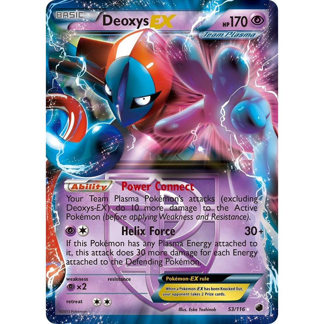 Deoxys EX (Team Plasma)