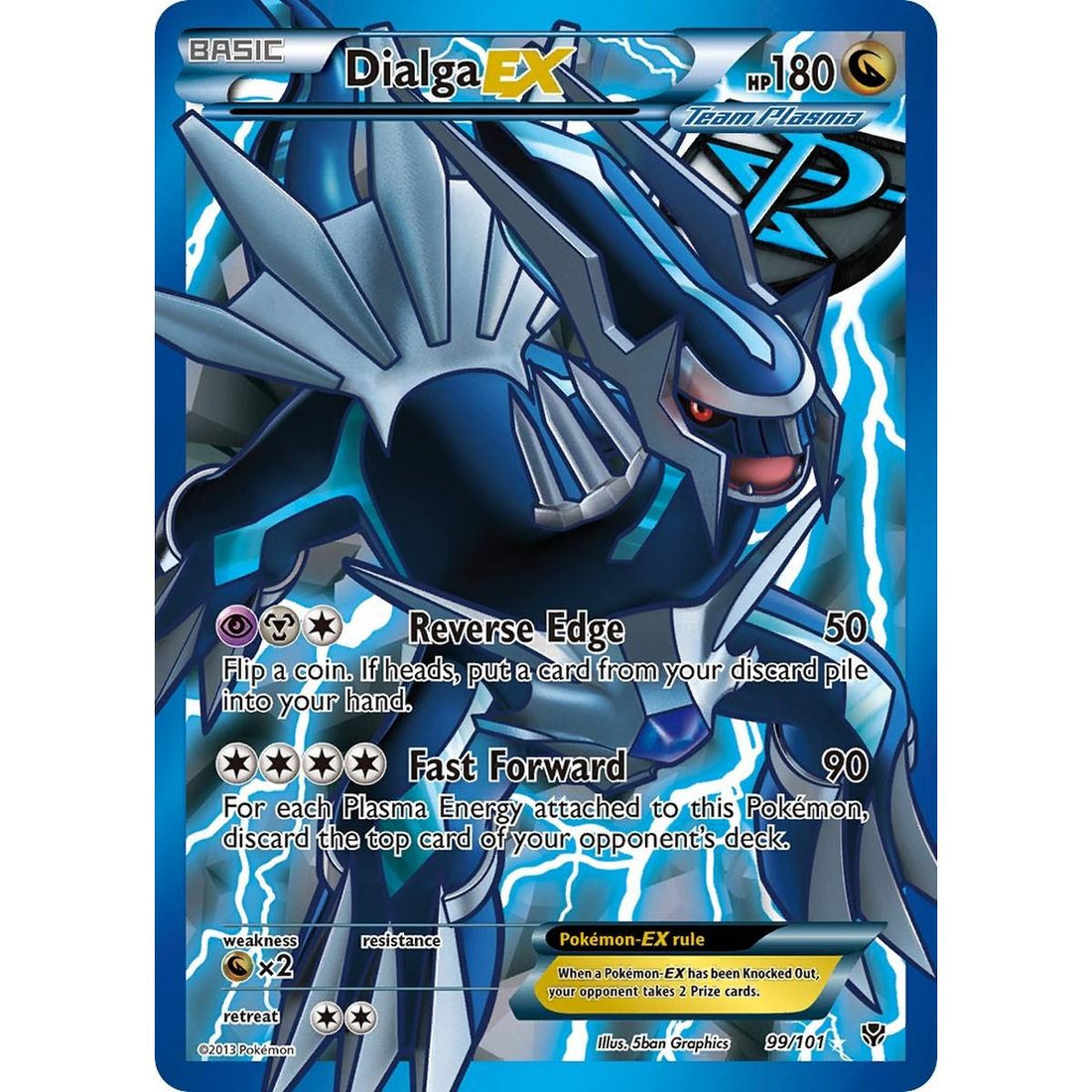 Dialga EX (Team Plasma) (99 Full Art)