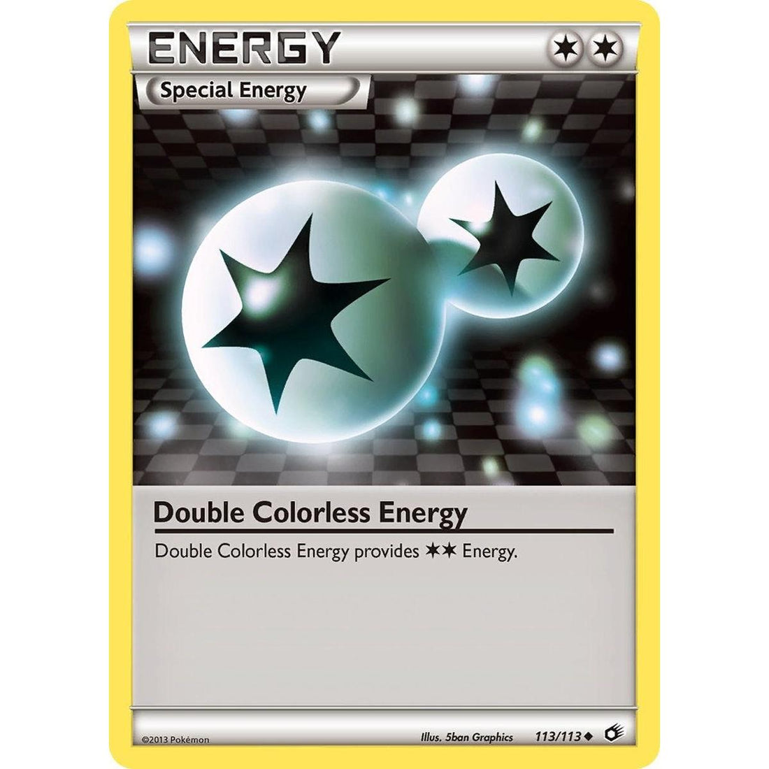Double Colorless Energy
