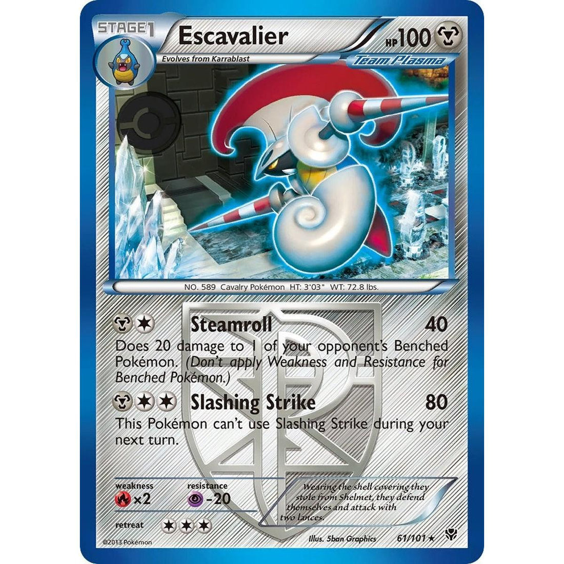 Escavalier (Team Plasma)