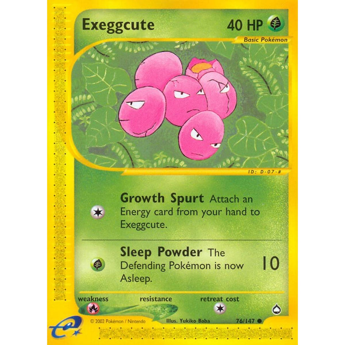 Exeggcute (76)