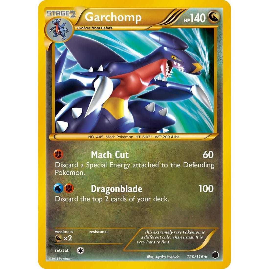 Garchomp (120 Secret Rare)