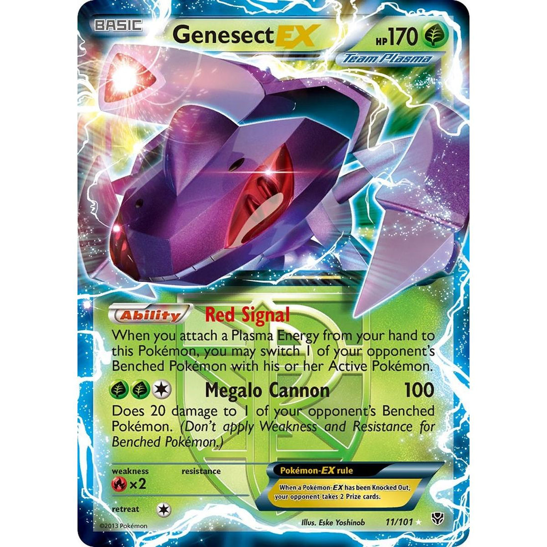 Genesect EX (Team Plasma)