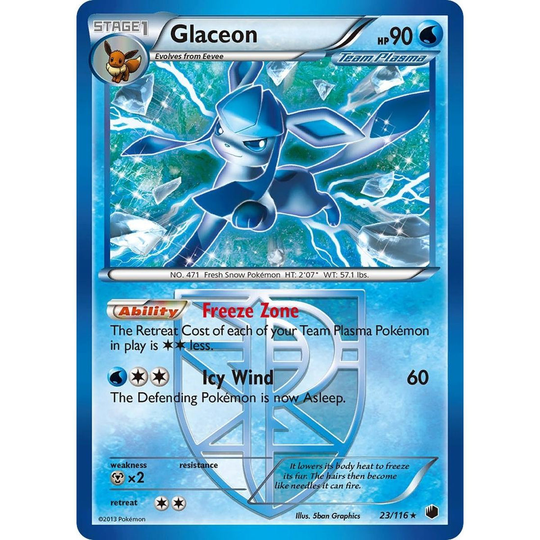 Glaceon (Team Plasma)