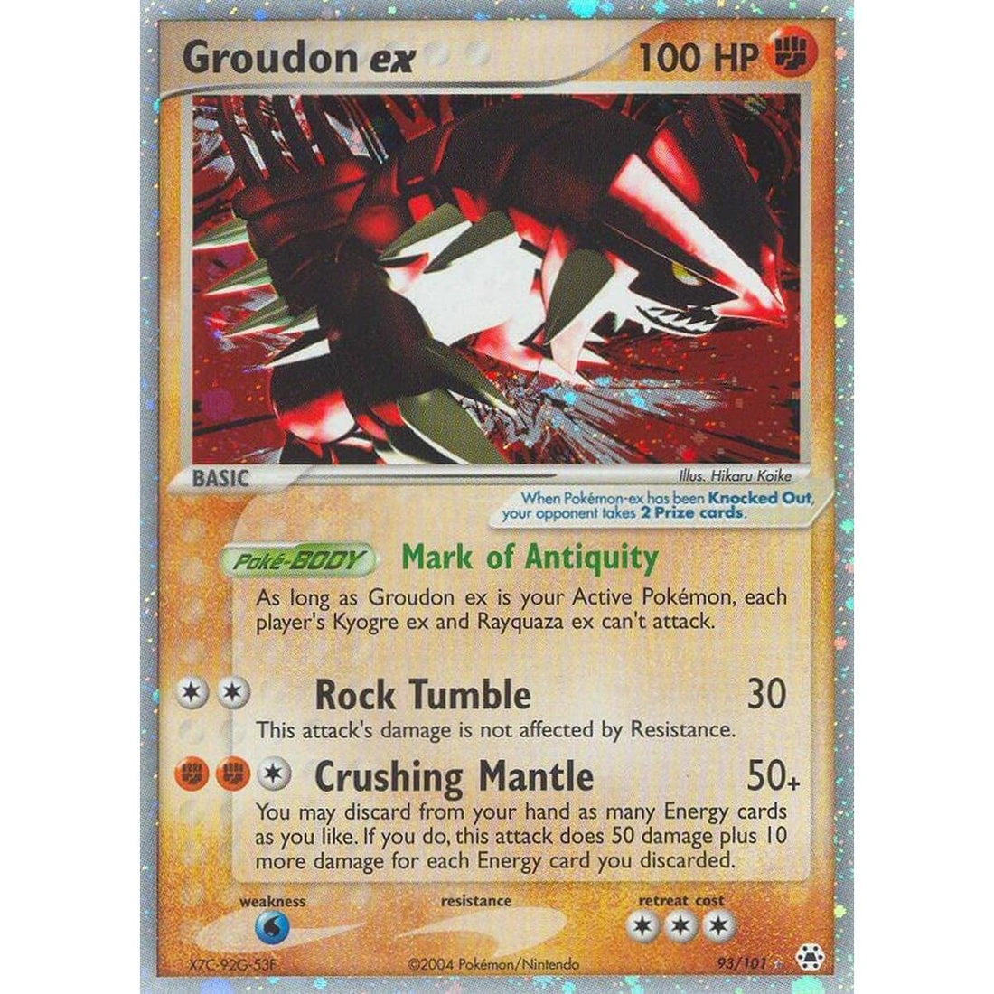 Groudon ex