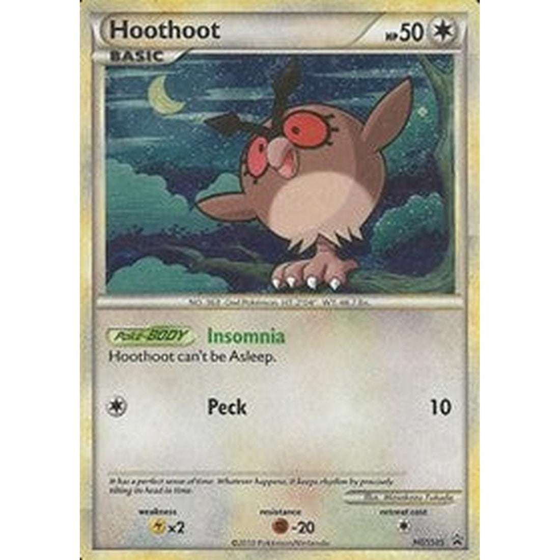 Hoothoot - HGSS05