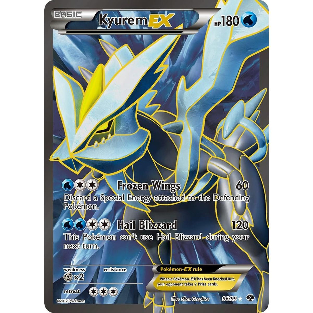 Kyurem EX (96 Full Art)