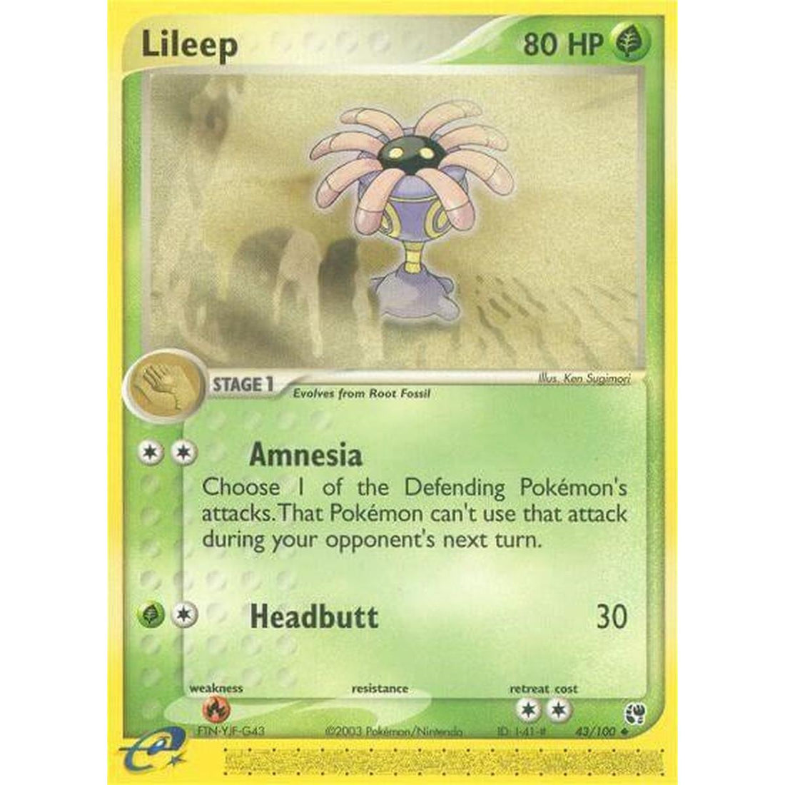 Lileep - 43/100