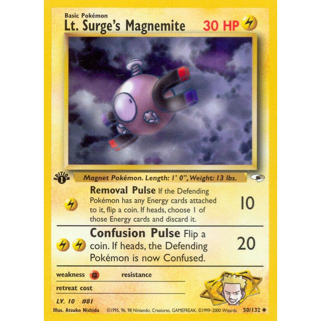 Lt. Surge's Magnemite (50)