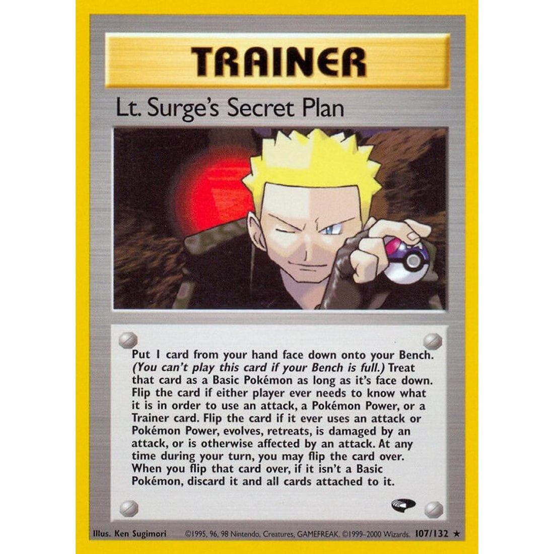 Lt. Surge's Secret Plan