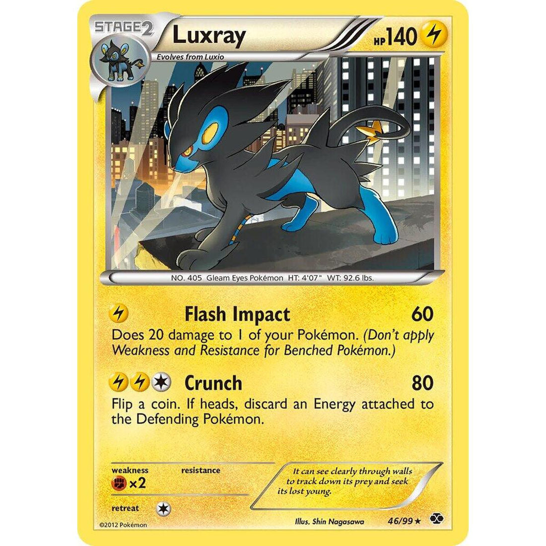 Luxray - 46/99 (Non-Holo)