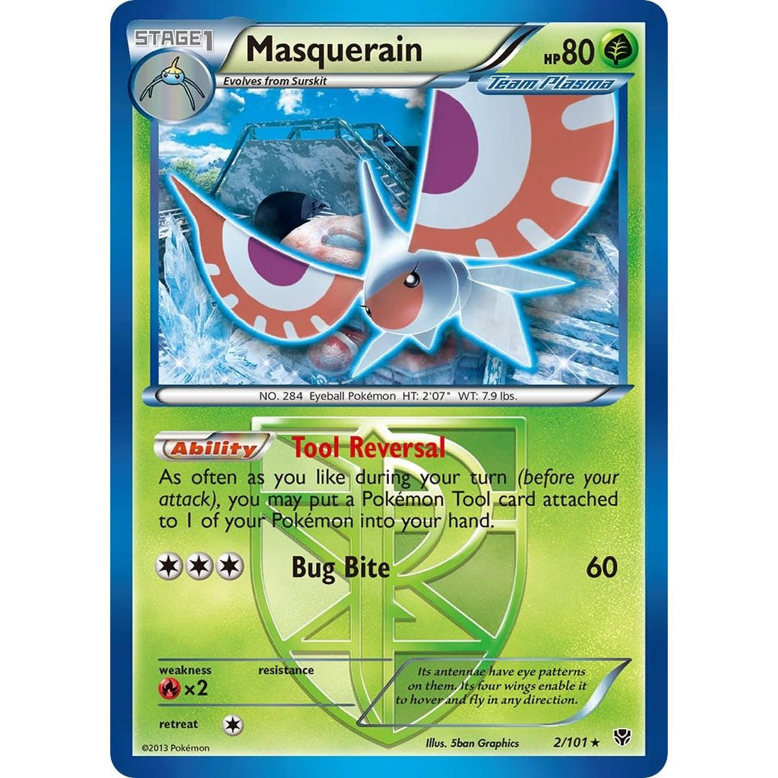 Masquerain (Team Plasma)
