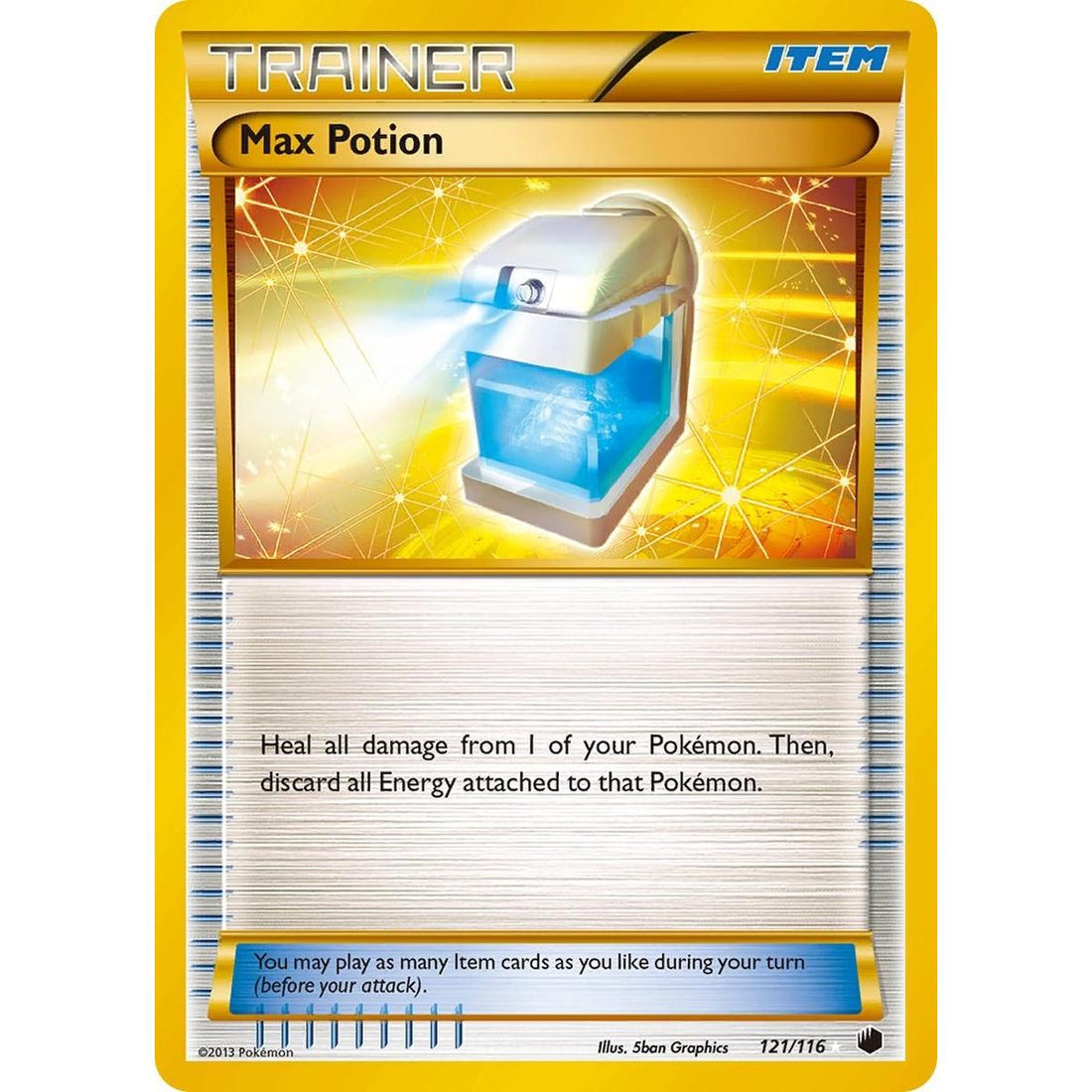 Max Potion (121 Secret Rare)