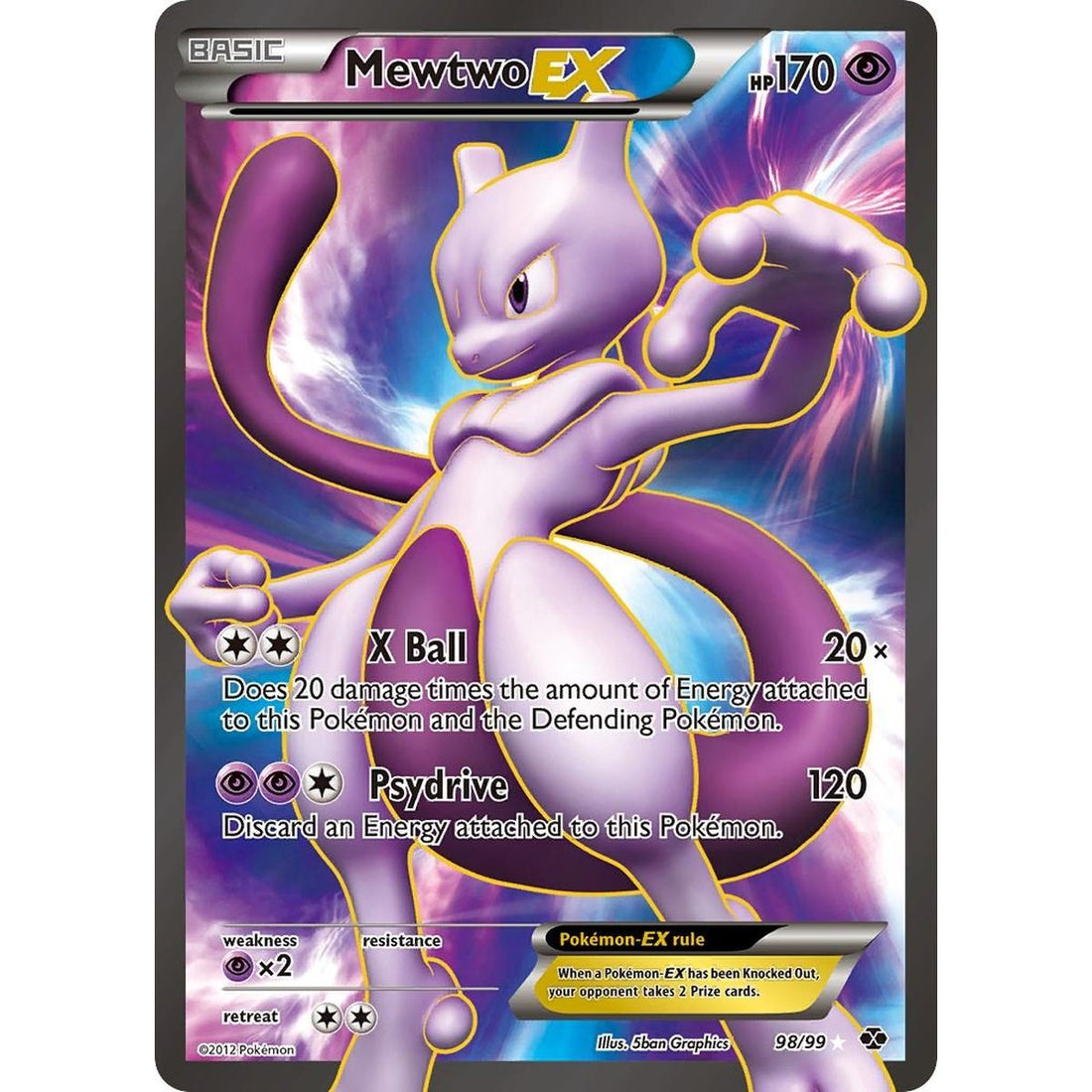 Mewtwo EX (98 Full Art)