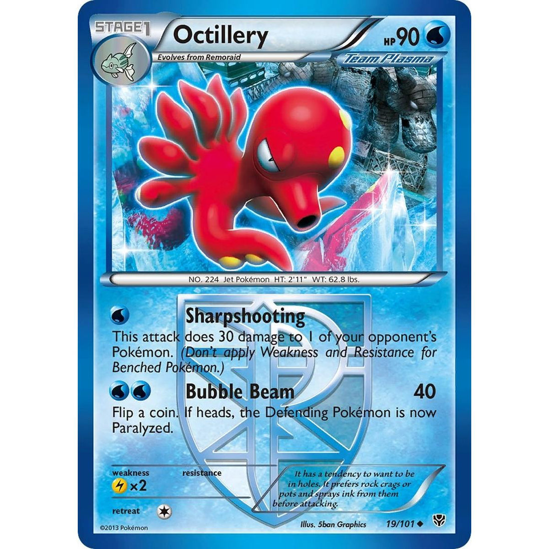 Octillery (Team Plasma)