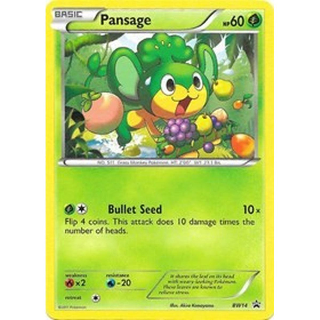 Pansage - BW14
