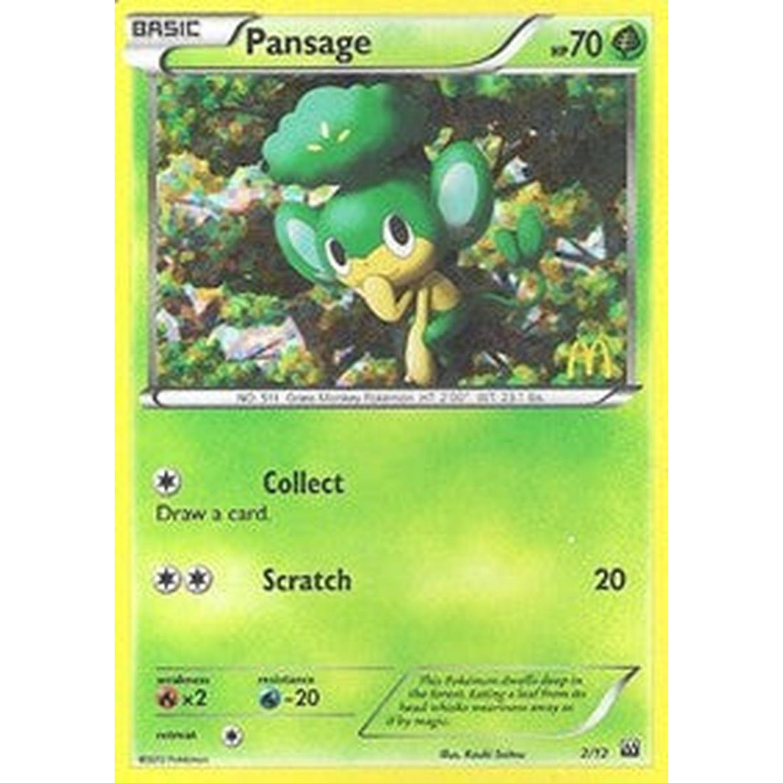 Pansage - 2/12