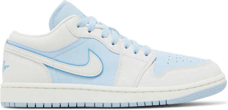 Wmns Air Jordan 1 Low SE Reverse Ice Blue