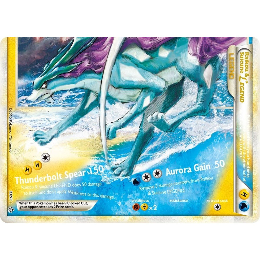 Raikou & Suicune Legend (Bottom)