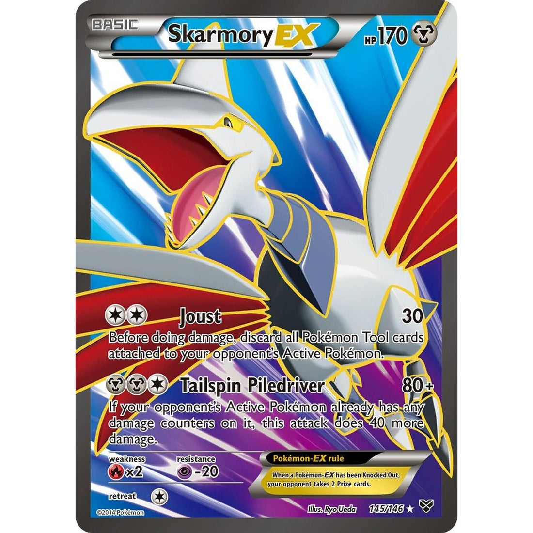 Skarmory EX (145 Full Art)