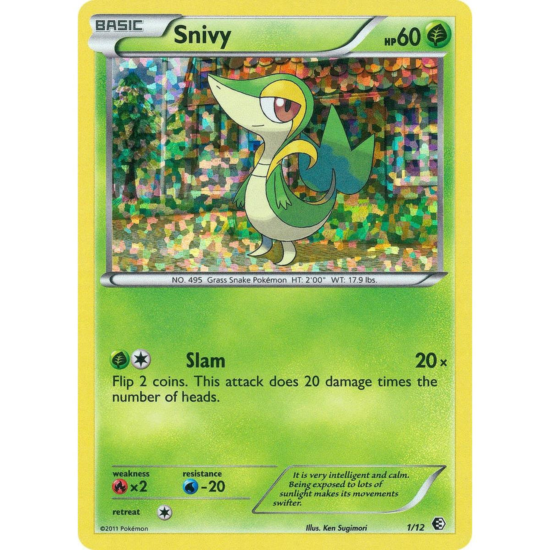 Snivy - 1/12