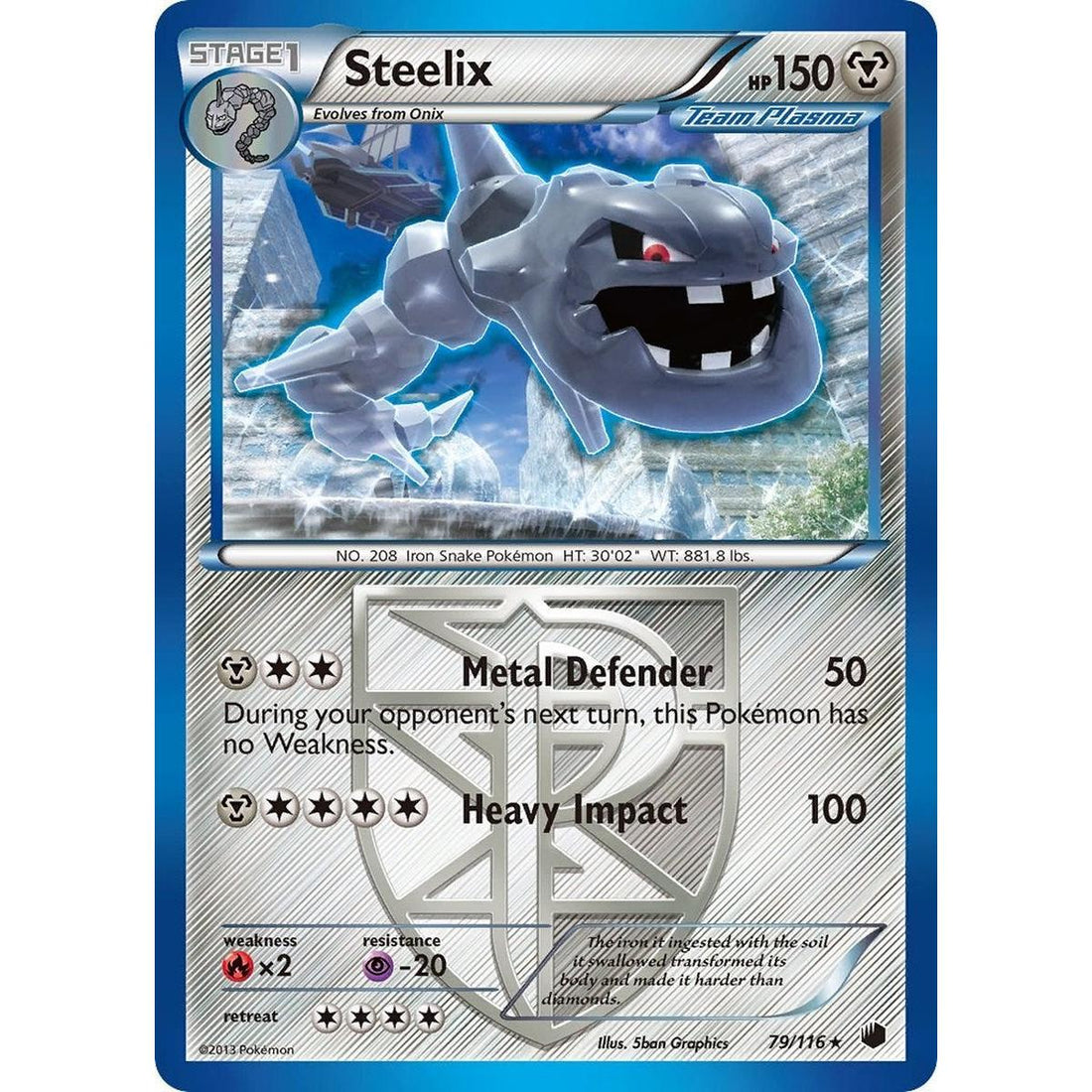 Steelix (Team Plasma)