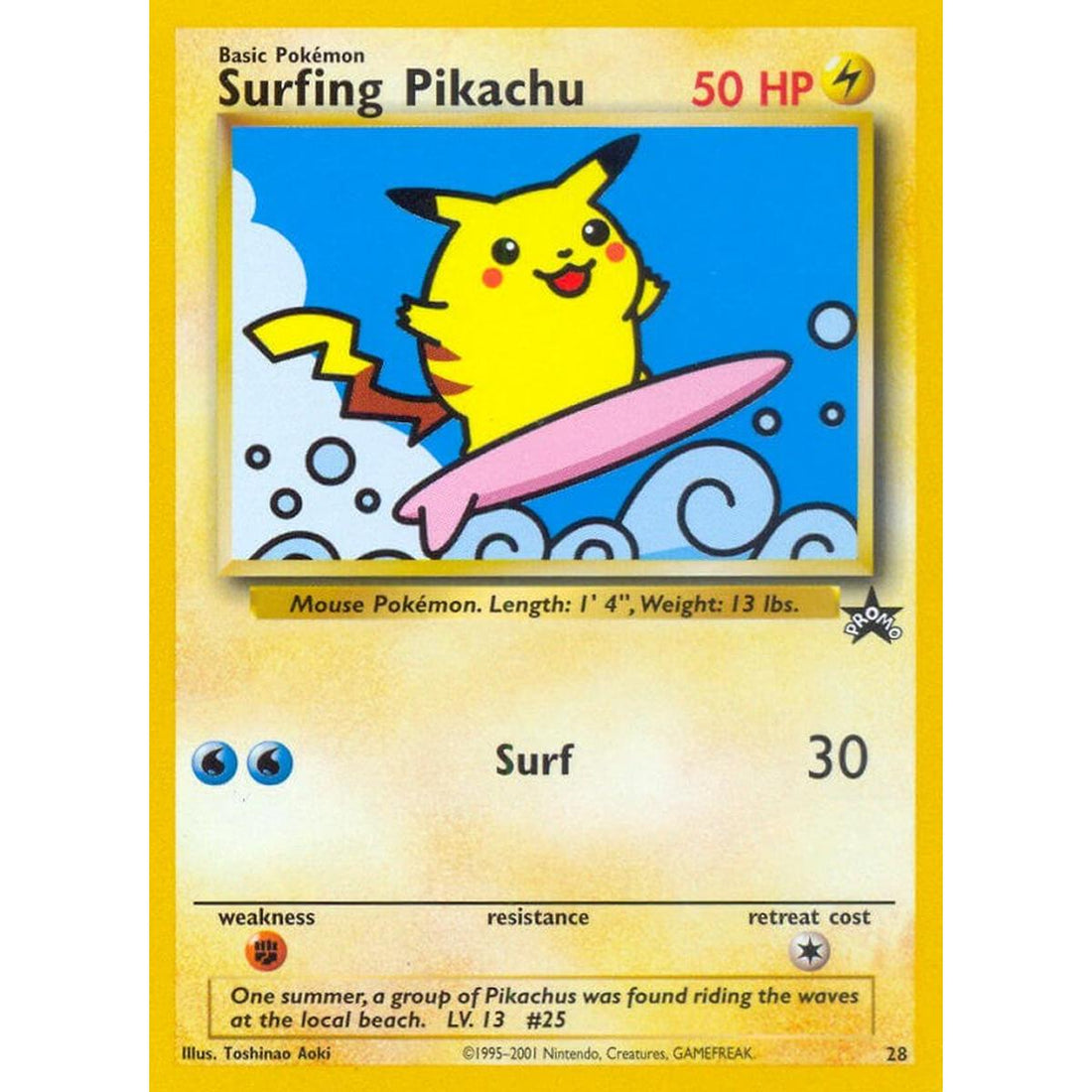 Surfing Pikachu
