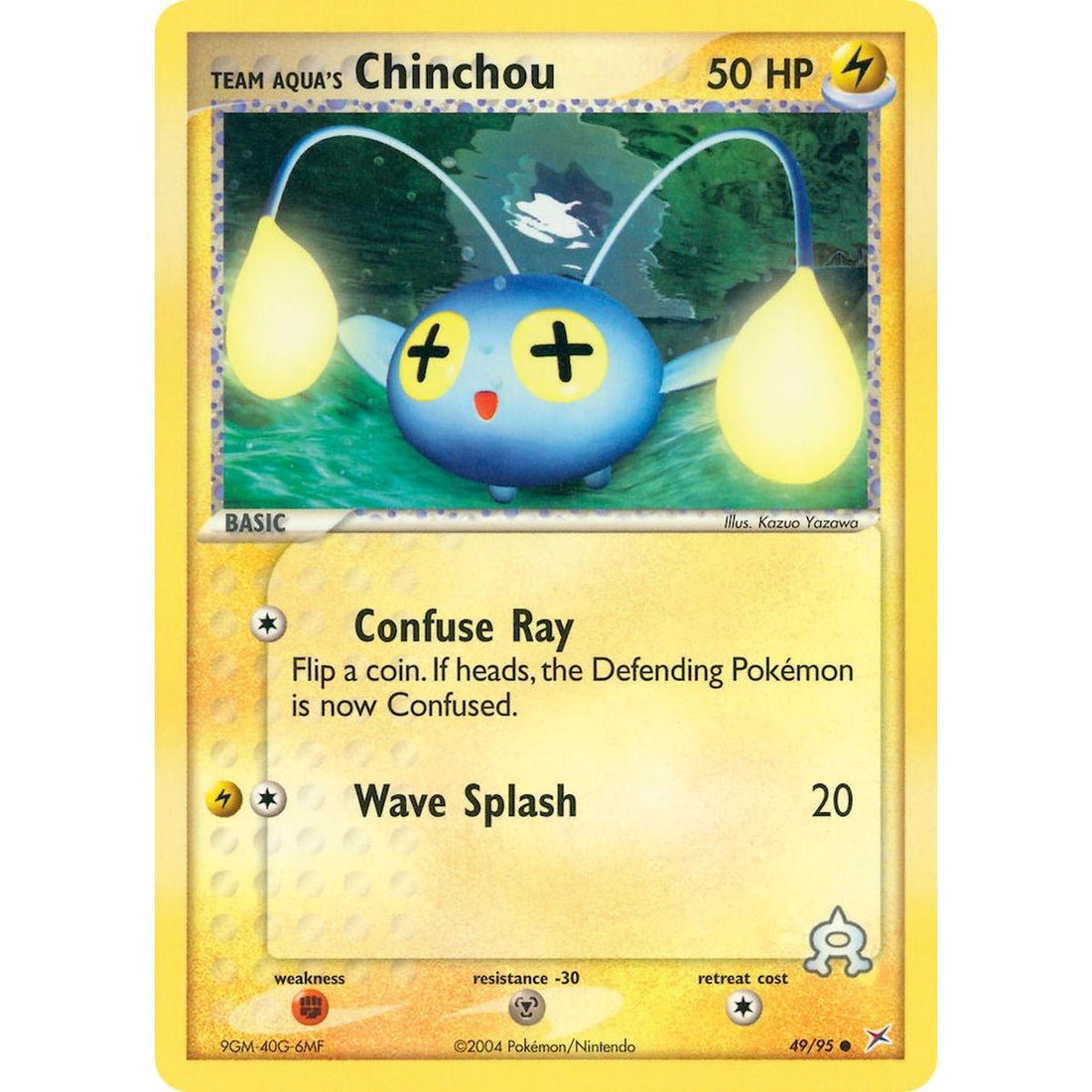 Team Aqua's Chinchou