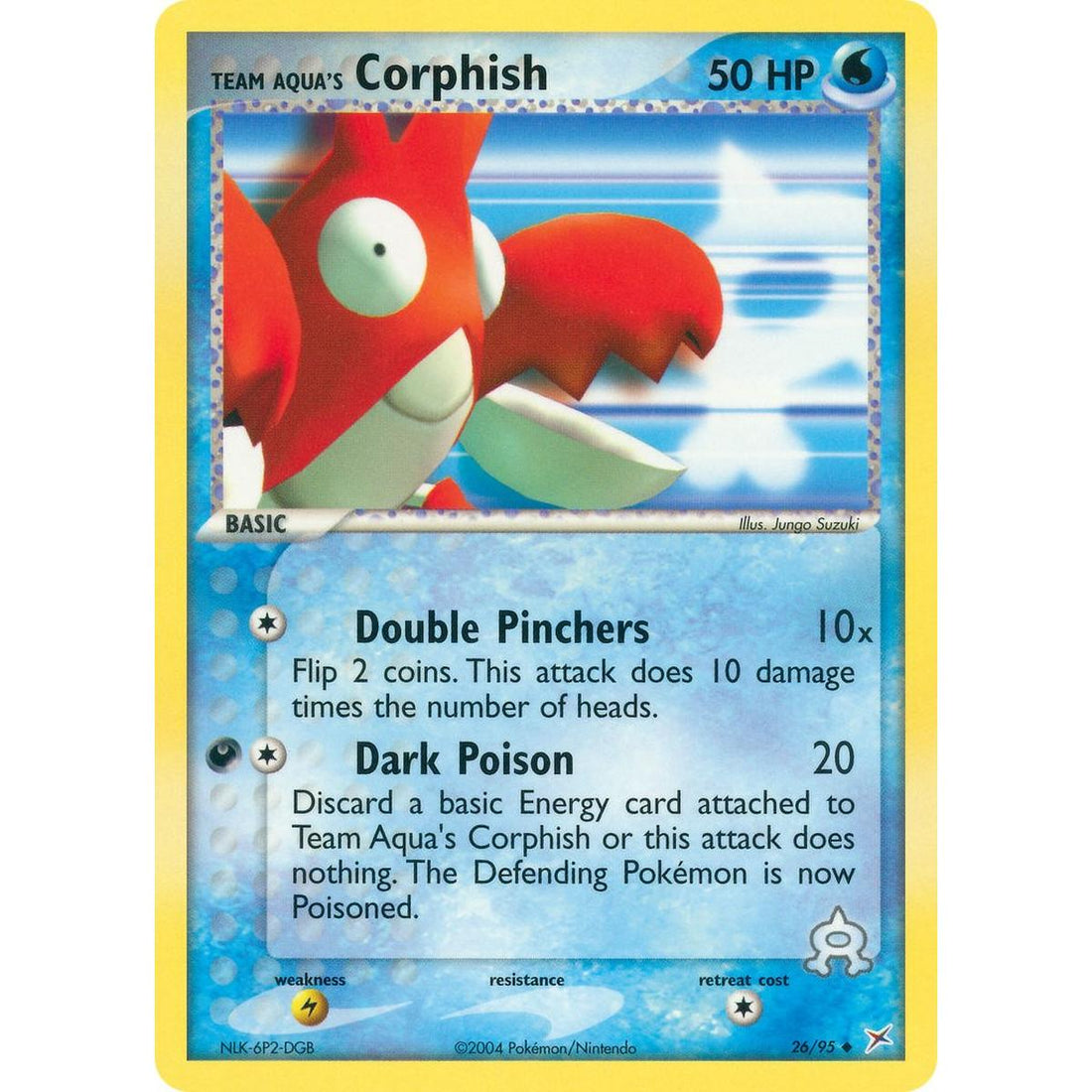 Team Aqua's Corphish - 26/95