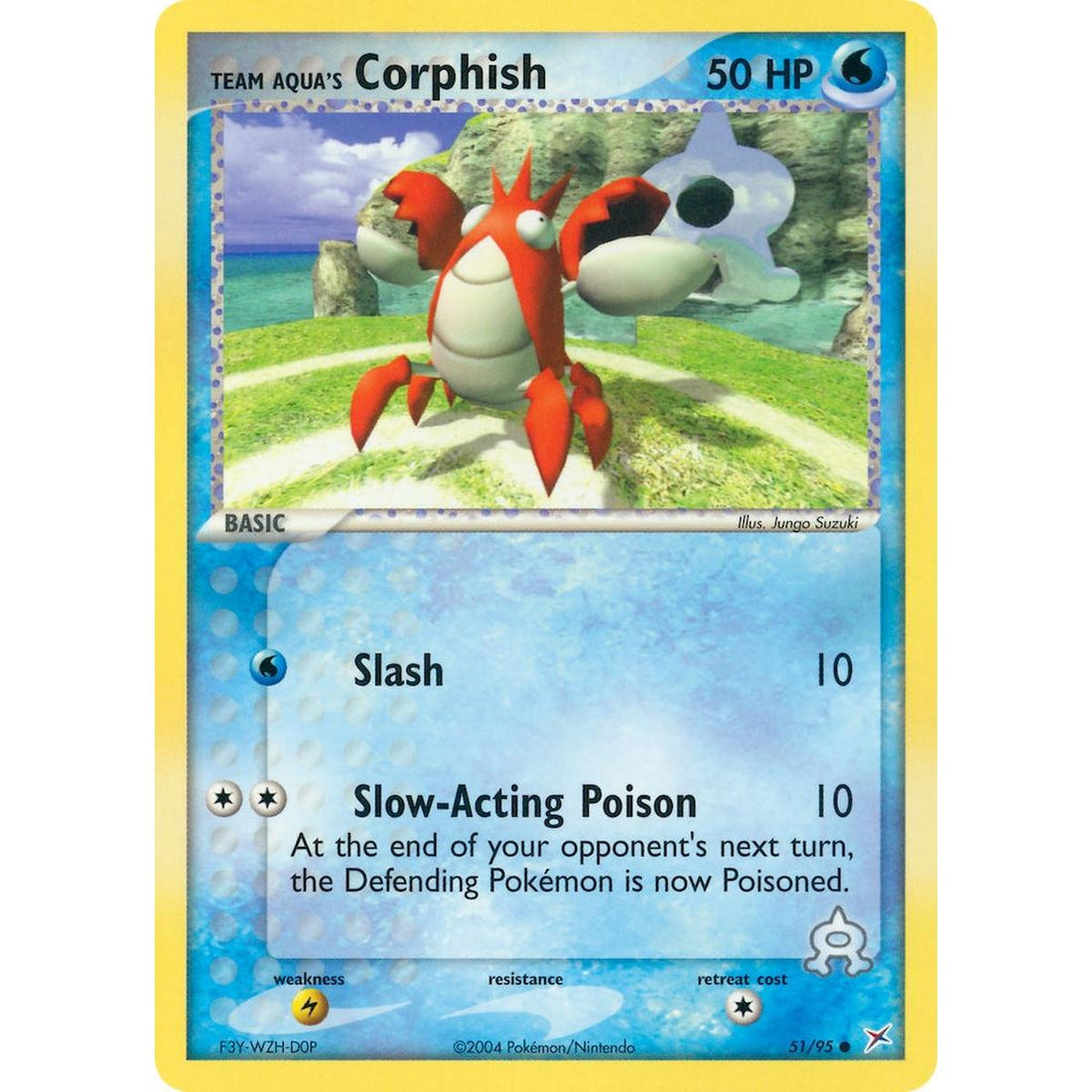 Team Aqua's Corphish - 51/95